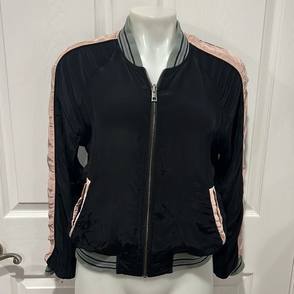 Zadig & Voltaire Billy circus reversible bomber jacket size XS - Picture 7 of 11